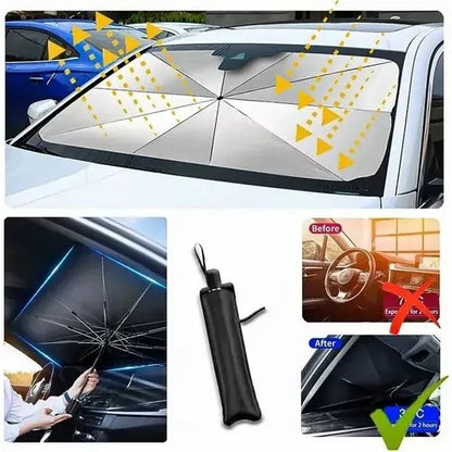 SOMBRILLA PROTECTOR PARA CARROS - ¡Mantén tu Coche Fresco y Protegido! ☀️